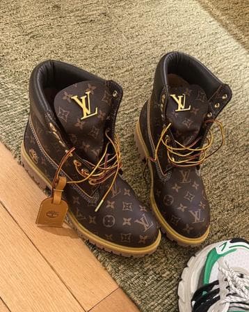 LV × Timberland 6‑Inch 18K Gold