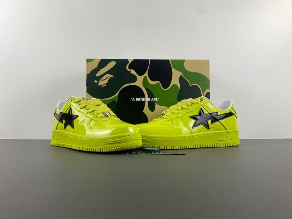 Barbie BAPE STA Original Headpiece, Fluorescent Green/Black.