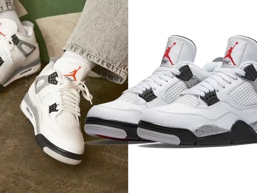 AJ4 Military Black