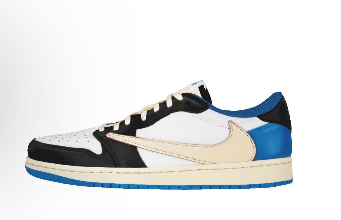 Travis Scott × blue white
