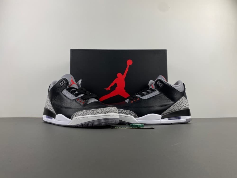 Air Jordan 3 Retro「Black Cement」