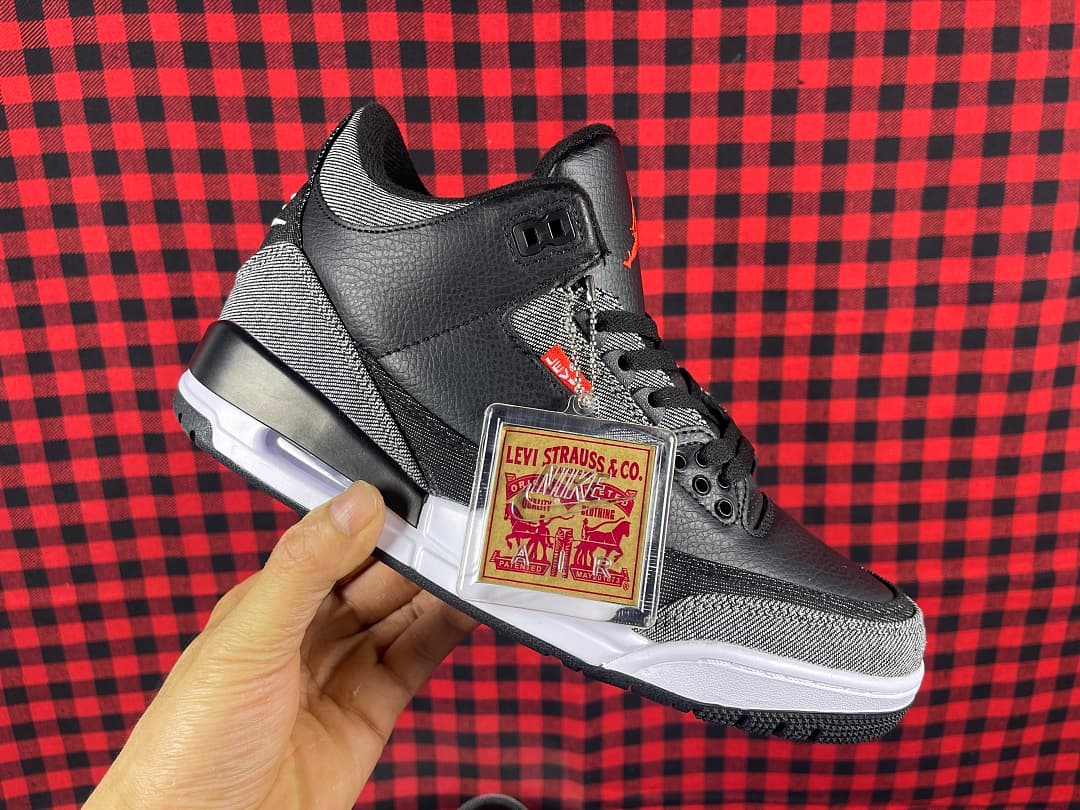 Levi’s × Air Jordan 3 Retro SP「Black Denim」