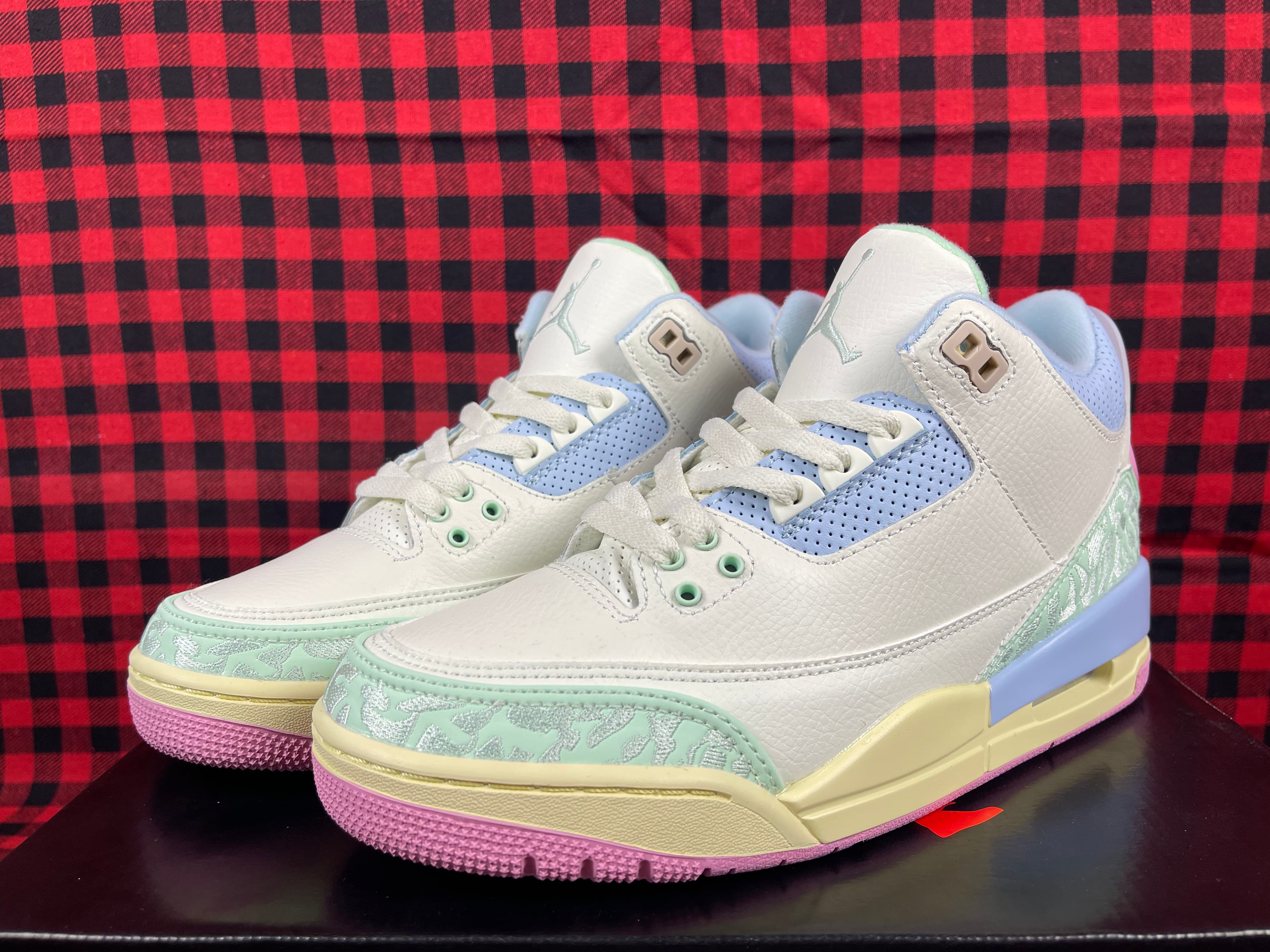 Air Jordan 3 Macaron Ice Cream Girl Custom Edition.