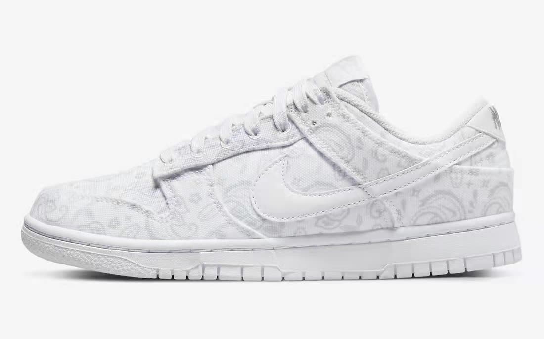 Nike Dunk Low “White Paisley