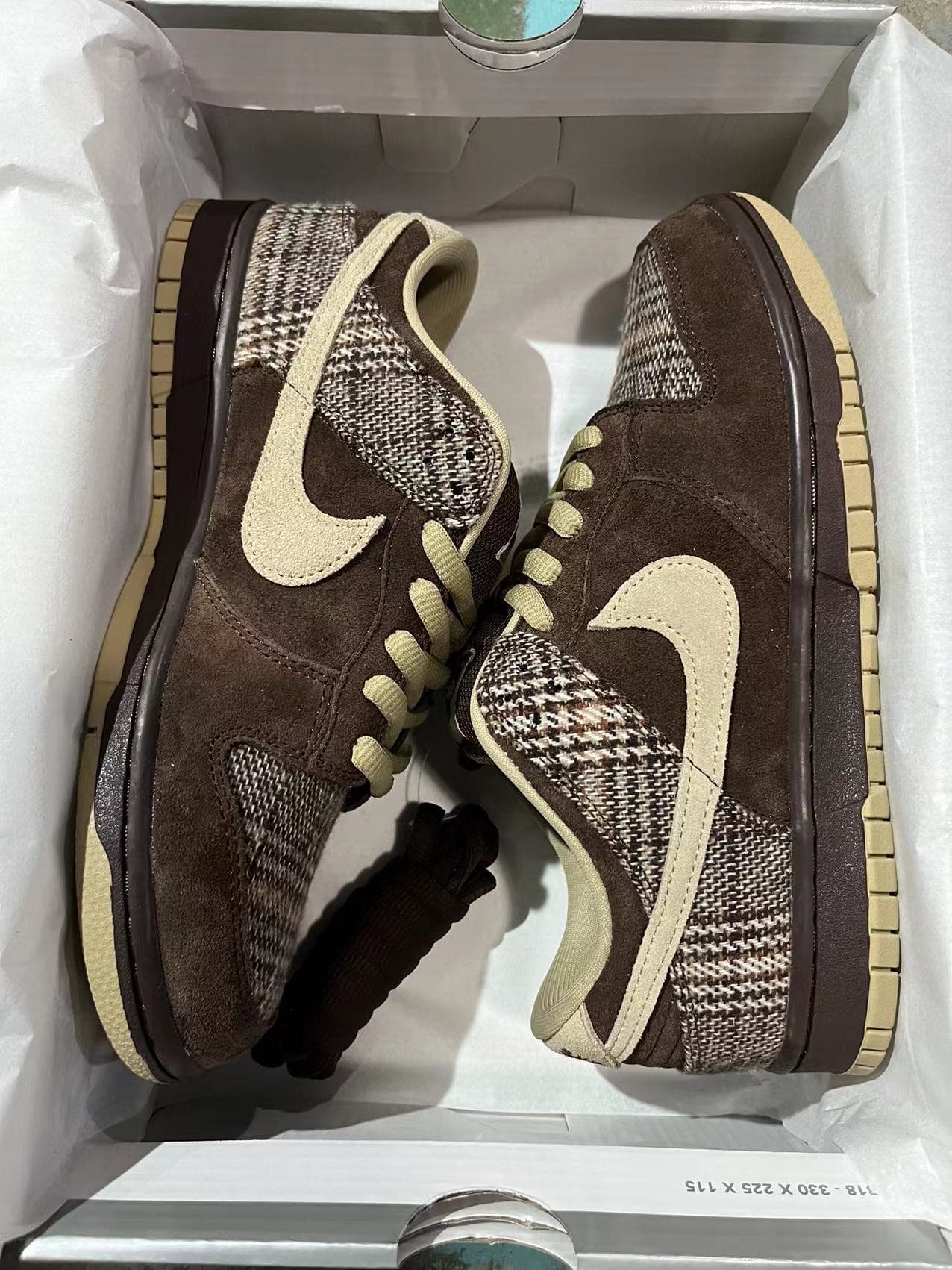 Nike DunkSBLowTweed