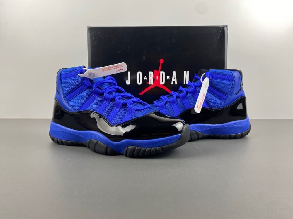 Air Jordan 11 Royal Blue/Black.