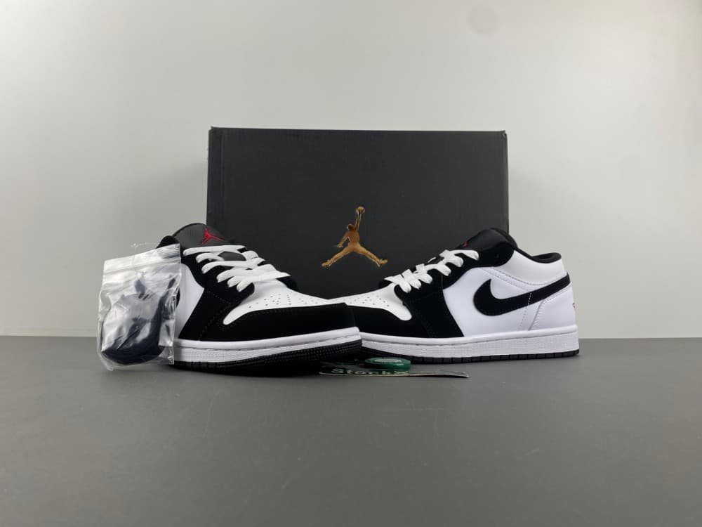 Jordan 1 Air Jordan 1 Low. Black and white low-cut version. 23-