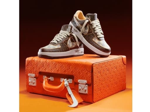 LV × Nike Air Force1 Low Bespoke(Virgil 47