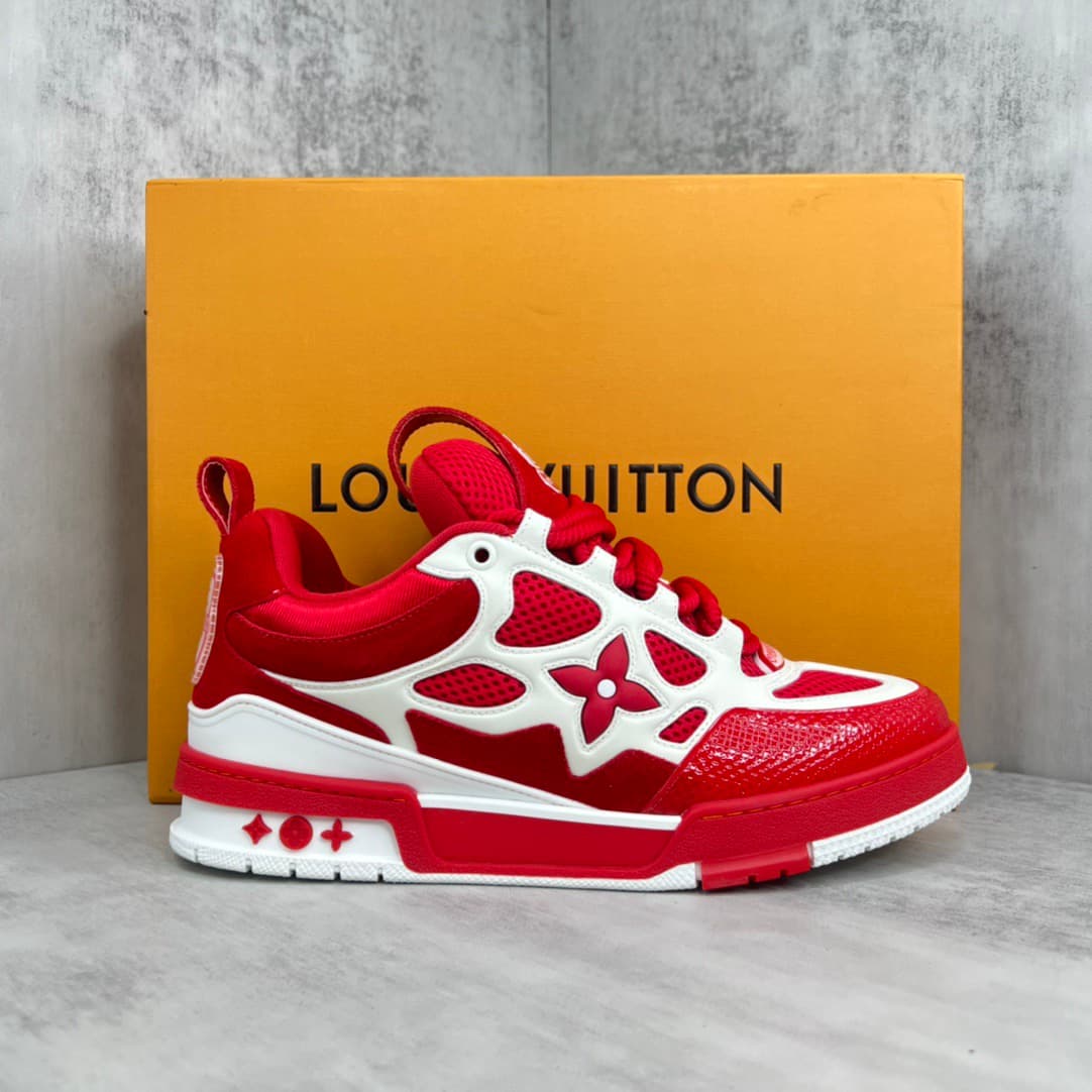 LV Skate Metallic Red Pop‑Up